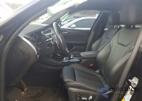 2021 BMW X3 Sdrive30I z USA, uszkodzony, nr VIN 5UXTY3C02M9E76756